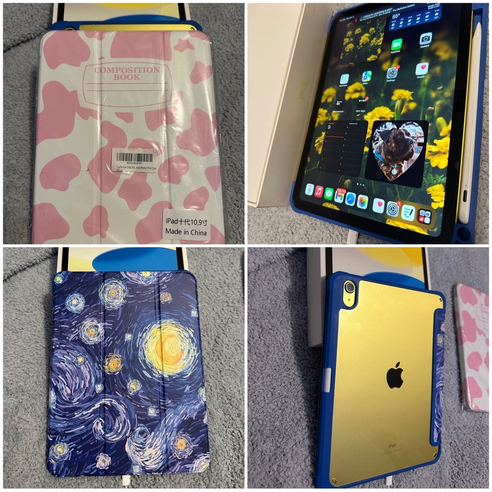 Yellow 10th generation, Apple iPad